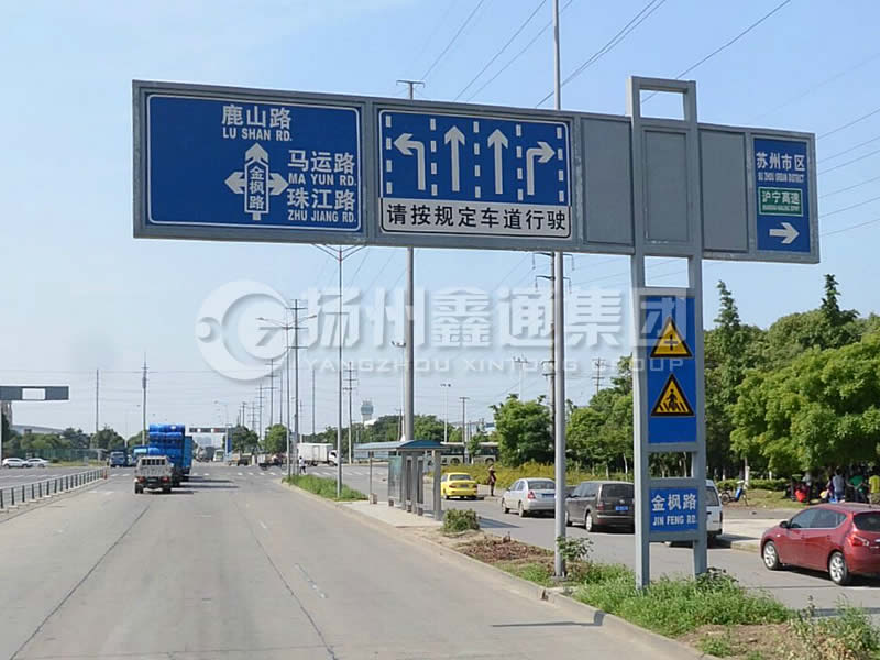 BZG-012，交通標(biāo)志桿，框架交通標(biāo)志桿