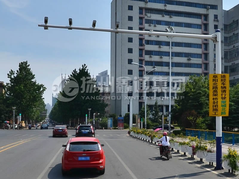 DJG-009，電子警察桿，圓錐電警桿
