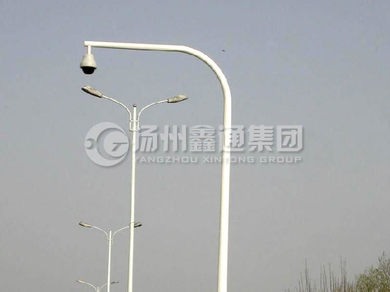 DJG-014，電子警察桿，彎臂球機桿