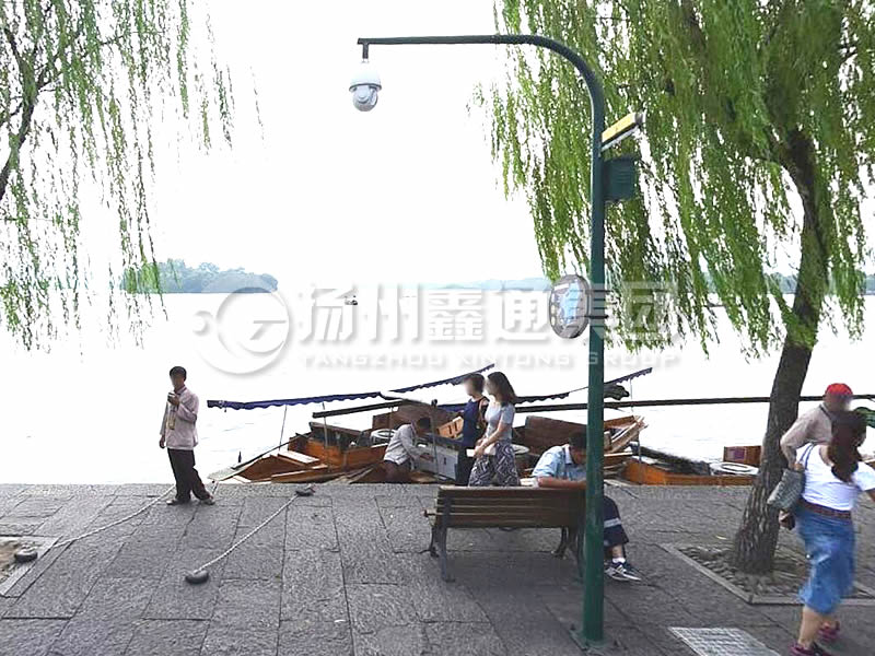 DJG-021，電子警察桿，自彎球機桿