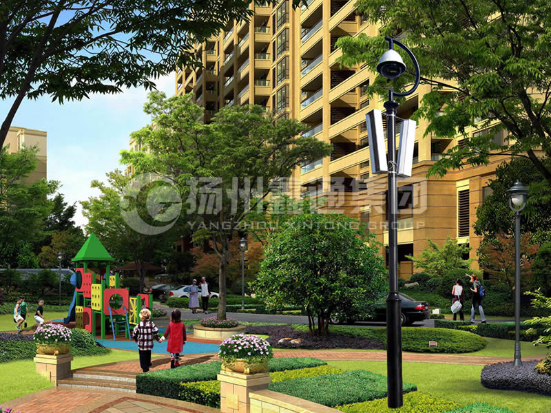 DJG-027，電子警察桿，小區(qū)監(jiān)控桿